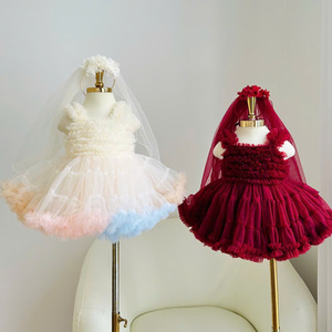 Vestido de Tutú de Lujo Personalizado para Bebé, 15 Nhung Nguyen, Vestido de Princesa Esponjoso para Niñas, Fabricante OEM/ODM - Product Image 6