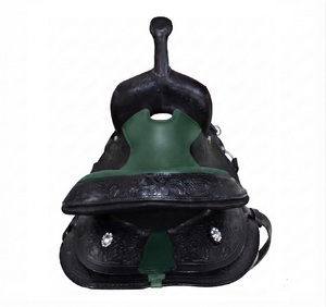 Saddle Maker WWHSO5755llkk Soporte de Silla de Montar para Niños de Cuero, Estilo Inglés y Western, Hecho a Mano, Duradero, con Estructura de Madera y Herrajes Niquelados SUS304 - Product Image 5