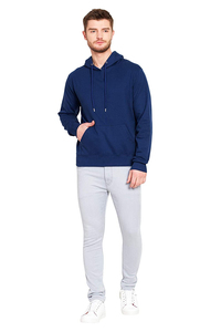 เสื้อฮู้ดดี้กันน้ำคุณภาพสูง สีดำ ทรงปกติ ผ้าฝ้าย 100% สำหรับผู้ชาย ขายส่ง รับทำโลโก้ เสื้อกันหนาวแบบพอง - Product Image 2