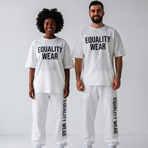 100% Cotton <b>T</b> Shirts And Tracksuit Men Women Lightweight Sports <b>T</b> Shirt And Tracksuit Training Set Custom <b>T</b> Shirt And <b>Track</b> Suit - Product Image 3