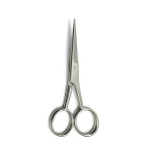 Tijeras de Acero Inoxidable de Grado Médico de Calidad Premium para Manicura, Cejas y Bigote, con Tornillo Real de 4 Pulgadas - Product Image 3