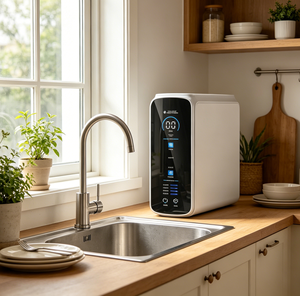 Sistema di Filtrazione <span class=keywords><strong>Acqua</strong></span> a Osmosi Inversa Smart per Cucina, Purificatore Sottolavello con Minerali, Filtro RO Alcalino per Hotel e Abitazioni, in Plastica - Product Image 3