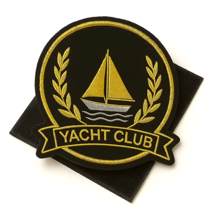 Insignias Bordadas a Mano con Hilo de Oro, Ecológicas, Libres de Níquel, de Lujo, para Sombreros, Tamaño y Forma Personalizables - Product Image 3