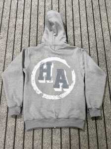 Custom Azraqi international <b>Graphic</b> Print Men’s <b>Zip</b>-<b>Up</b> <b>Hoodie</b> with Drawstring Hood, Long Sleeves, and Street wear Artwork - Product Image 2