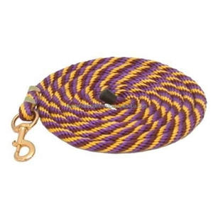 Cuerda para Caballos de Algodón, Gruesa, Resistente, Inofensiva, con Gancho de Seguridad Dorado y Plateado - Product Image 4