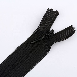 Vente en gros personnalisée 3 #   Fermeture éclair invisible en nylon pour accessoires de couture de robes - Product Image 5