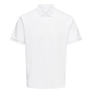 Polo pour homme, coupe ajustée, vêtements décontractés, polo en mélange de coton, broderie personnalisée, usine OEM, approvisionnement en gros - Product Image 1