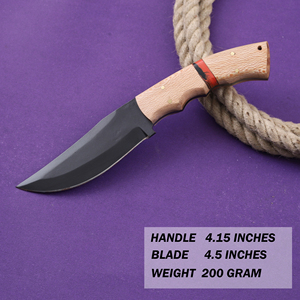 Nordic Forge Rasp Steel Fixed Blade Drop Point Skinner <b>Knife</b> Industrial Grade <b>Bone</b> <b>Handle</b> Custom OEM Hunting Camping <b>Knife</b> - Product Image 2