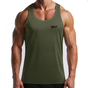 Débardeur Homme Sans Manches Tendance, Service OEM, Vente en Gros à Prix Abordable, Anti-rétrécissement, Look Sportif Intelligent, Idéal pour l'Entraînement - Product Image 1