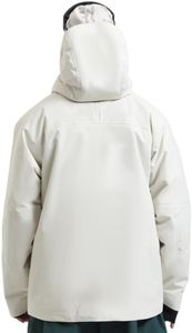 Chaqueta de Esquí Impermeable Blanca con Capucha para Hombre, Personalizada, con Cierre de Cremallera y Bolsillos para Actividades al Aire Libre - Product Image 6