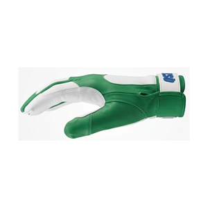Gants de frappe de baseball en cuir blanc, design classique bicolore, gants de softball, logo personnalisé, OEM, ODM, vente en gros - Product Image 6