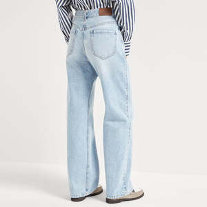 Dernières tendances en matière de jeans et pantalons pour femmes, décontractés, best-sellers, vente en gros, OEM, export, qualité supérieure, design personnalisé - Product Image 2