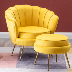 Chaise de salon en tissu inclinable ergonomique au design moderne à prix avantageux avec pieds en métal - Product Image 6