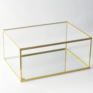 Nouvelle arrivée fantastique : grande vitrine en verre noir pour la maison et les accessoires de salon, carte photo personnalisée pour le rangement de bijoux - Product Image 5