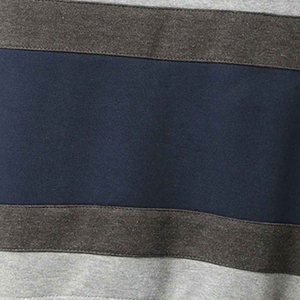 Sudadera de Cuello Redondo para Hombre, Diseño Color Block, Corte Regular, Tejida, Informal, para Otoño - Product Image 4