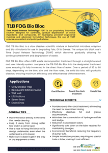 Meilleure solution pour les foyers de graisse T1B FOG BioBloc pour les cafés commerciaux - Product Image 6
