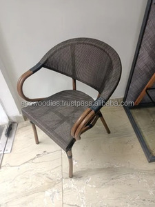 Chaise de salle à manger moderne noire en métal avec coussin, idéale pour la maison, le bureau, le bar et les restaurants – Offre Spéciale - Product Image 2