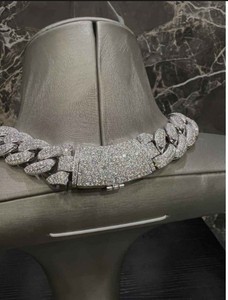 Excellent Quality Moissanite Diamond Cuban Perfect for Wedding Anniversary Gift Use Available at Good Price - Product Image 6