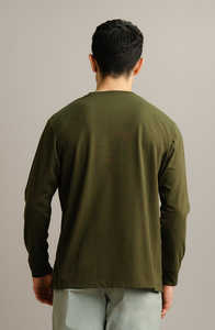 T-shirt de luxe en coton 100% de haute qualité, poids lourd, impression personnalisée du logo, col rond, coupe ample pour homme - Product Image 6