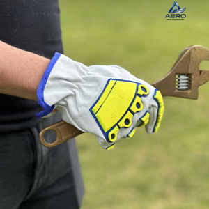 With Ergonomic Best Supplier Customized Made New Arrival Professional-Grade Safety <b>Gloves</b> with High-Visibility TPR <b>Gloves</b> - Product Image 2