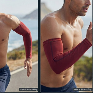 Manchons de protection anti-humidité pour hommes et femmes, écologiques, pour la course à pied, le cyclisme, vêtements de sport, service OEM - Product Image 6