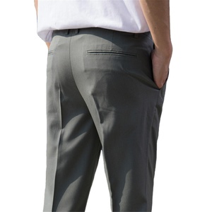 Nuevos Pantalones chinos de moda para hombre, Color sólido, diseño informal, logotipo personalizado, precio premium barato, venta al por mayor, calidad orientada a la exportación OEM - Product Image 3