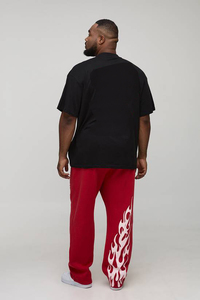 Screen Printed <b>Custom</b> Men's Jogger Personalized Long Sleeve Streetwear OEM Casual Wear <b>Custom</b> Design Apparel Bottom Clothing - Product Image 4