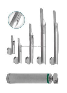 Set de Laringoscopio de Fibra Óptica Miller con 5 Hojas Rectas con Caja, Instrumento Veterinario, CE ISO OEM ODM, Venta al por Mayor - Product Image 6