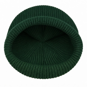 Men Folded Cuff Knit Beanie <b>Hat</b> Soft Acrylic Winter <b>Cap</b> Stretch Fit Warm Comfortable Casual Outdoor Sports Headwear - Product Image 3