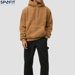 Sudadera con Capucha Extra Grande de Doble Capa, Ligera, Transpirable y Ecológica, de Poliéster/Algodón, para Otoño - Product Image 1