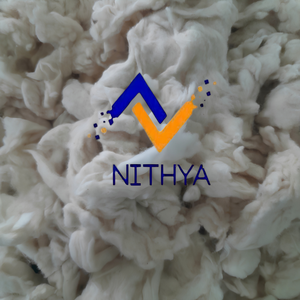 เส้นใยฟูสีขาวธรรมชาติสำหรับงานประดิษฐ์และแผ่นรองทำจากผ้าฝ้ายดิบ - Product Image 3