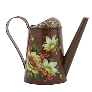 Fresh Selling Metal Watering Can Enamel Printed Finish Strong Handle Ideal For Home Garden Balcony Plant Care - Product Image 4