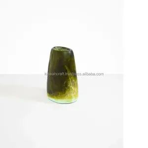 Jarrón de resina moderno hecho a mano con diseño de remolino de agua y textura de mármol para decoración del hogar y macetas al mejor precio - Product Image 1