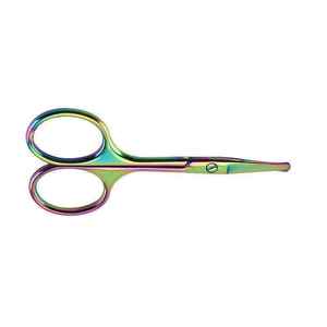 Ciseaux de toilettage professionnels de haute qualité en acier inoxydable pour soins personnels, coupe précise des poils du visage, des oreilles, du nez et des sourcils - Product Image 6