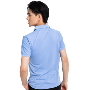 เสื้อผ้าผู้ชายสไตล์วินเทจแบบเรียบง่าย ผลิตตามสั่ง OEM/ODM ขายส่ง ผลิตจากโพลีเอสเตอร์/คอตตอน แขนสั้น แห้งเร็ว กันยับ ทรงปกติ - Product Image 3