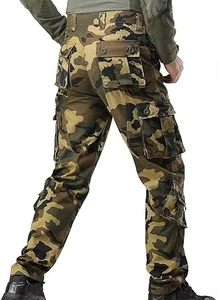 Pantalon de randonnée et de chasse pour homme, haute performance, respirant, imperméable, extensible, camouflage - Product Image 4