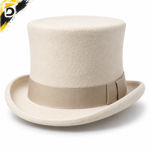 Chapeau haut de forme à structure structurée, coupe confortable et finition élégante pour les mariages, les fêtes, les cérémonies et les rassemblements formels - Product Image 1