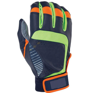 Gants de frappe de baseball personnalisés en gros |   Série Eclipse Or Noir, Cuir Durable à Séchage Rapide, Taille XL pour Adultes, Entraînement - Product Image 2