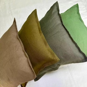 ปลอกหมอนสไตล์ผ้าทอแบบเรียบ ปิดด้วยผ้าคลุม ปลอกหมอนตกแต่งบ้าน - Product Image 1