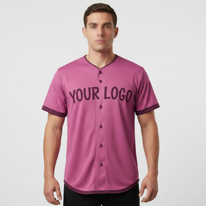 Maillot de baseball en promotion pour hommes – Faible MOQ – Uniforme de baseball - Product Image 5