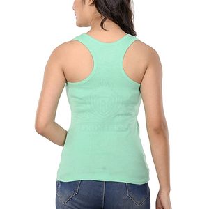 <b>High</b> Quality Women's Solid Color Muscle Fitness Tank <b>Tops</b> Custom Printed Oversized Knitted Breathable Quick Dry Custom Brand - Product Image 2
