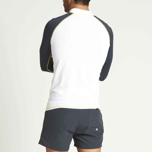 Men's UPF 50 Rash Swim <b>Shirt</b> Tight Fit Lightweight Dry Quick Anti-UV Breathable Long Sleeves <b>Compression</b> - Product Image 4