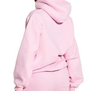 Sudadera con Capucha Personalizada para Mujer, MOQ Bajo, Venta al por Mayor, Logotipo Personalizado, OEM, ODM, Marca Privada, Felpa Gruesa, Estilo Casual y Urbano - Product Image 4