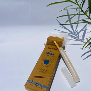 Fresh Organic Miswak Sticks Pack of Five with Wooden Holder Natural Dental Cleaning for <b>Gum</b> Health and Mouth Care - Product Image 3