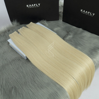 Extensions de cheveux vierges lisses européens FUMI blond platine, double trame, haute qualité, expédition rapide aux États-Unis, Vietnam