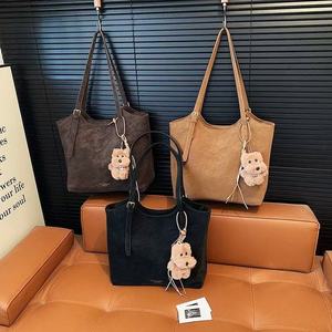 New Fashion Vintage Lady Women's PU Pendant Shoulder Bag with <b>ZIP</b> Closure Single Strap Daily Life Travel Summer (All Seasons) - Product Image 1