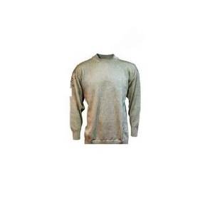เสื้อคอกลมแขนยาวสีเทาป้องกันการบาด - Product Image 1