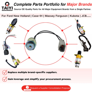 6676029 Solénoïde d'arrêt de carburant pour chargeuse compacte sur chenilles Bobcat, OEM/ODM disponible, sans <span class=keywords><strong>OMQ</strong></span> - Product Image 2
