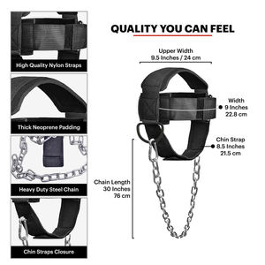 Arnés de Cabeza Resistente para Levantamiento de Pesas y Entrenamiento en Gimnasio, Arnés de Cabeza a Bajo Precio - Product Image 5