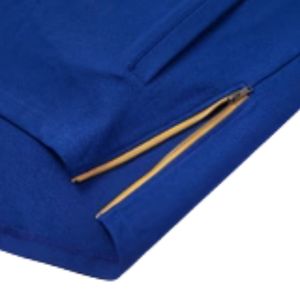Sweat à capuche à manches courtes en molleton technique Sigma Gamma Rho SGRho Bleu Or, Vêtement grec de qualité supérieure pour sororité - Product Image 5